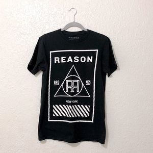 Reasons Black Tee  